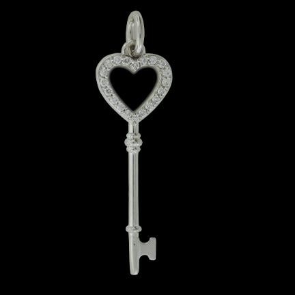 Heart Key Pendant