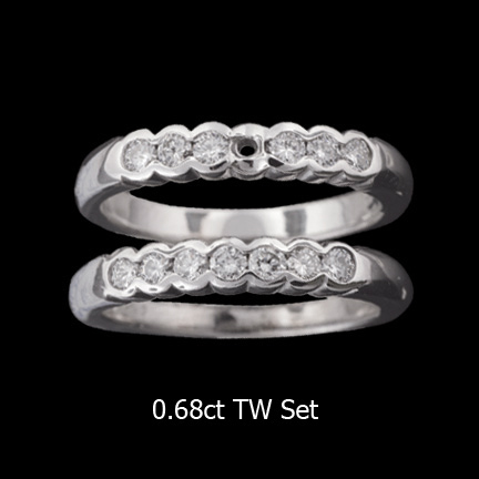 Wedding Set ring RC7644 set