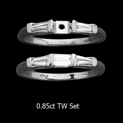 Wedding Set ring UC7405 set